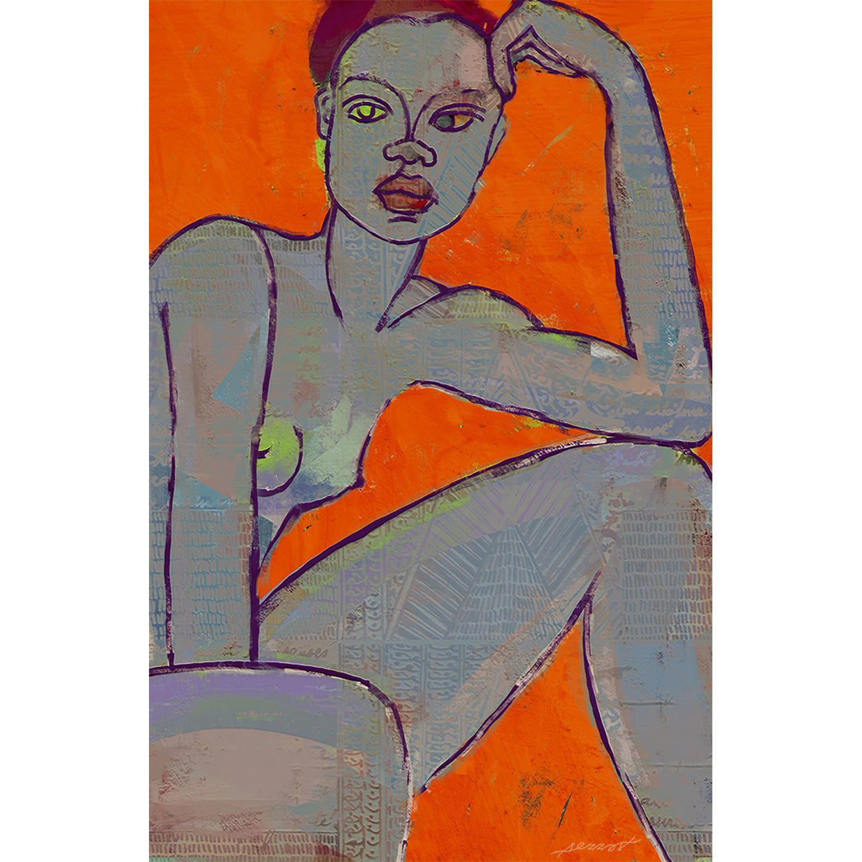 woman-expressionistic-nude-painting