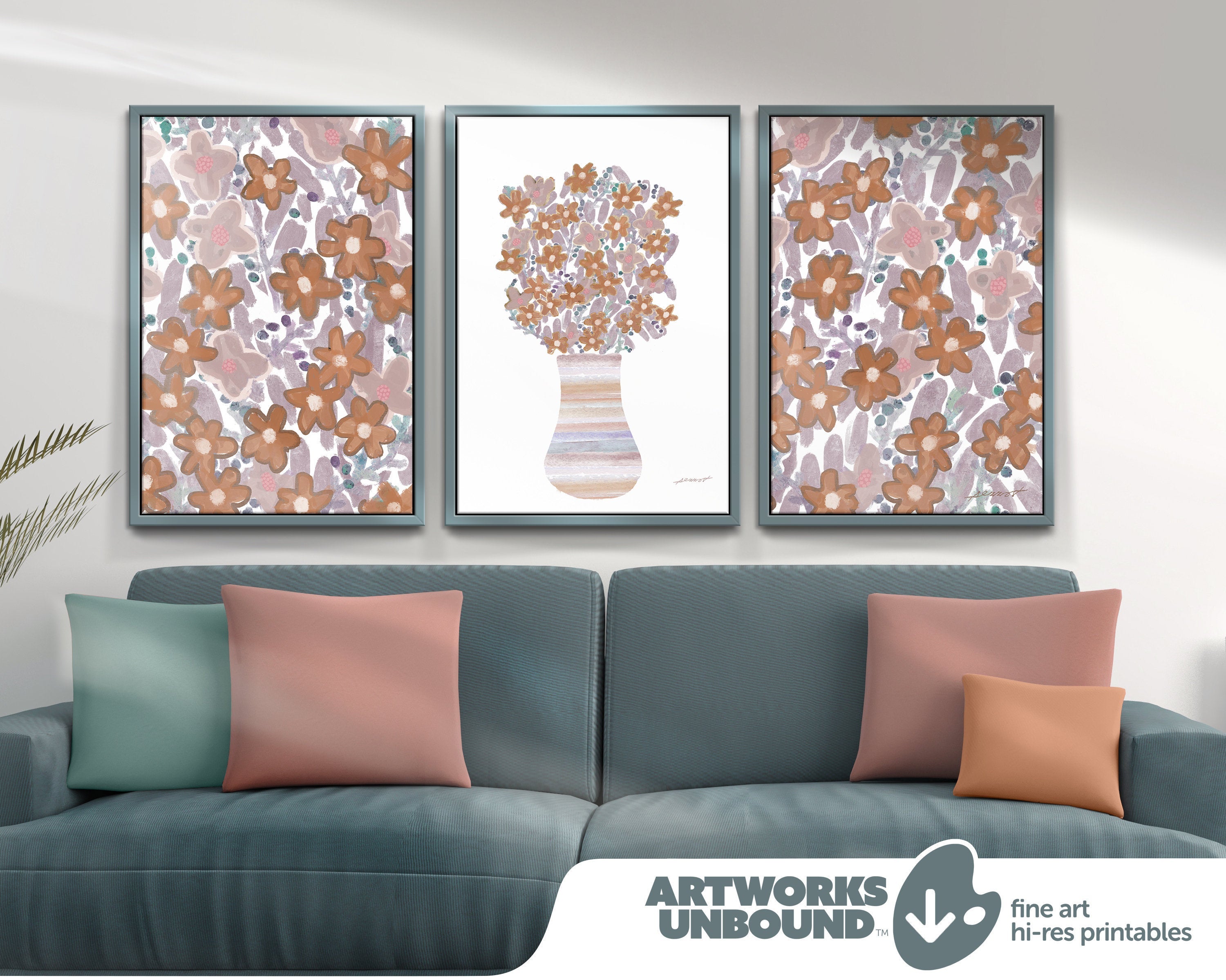 BoHo Decor Nº59 - Art Set of 3.