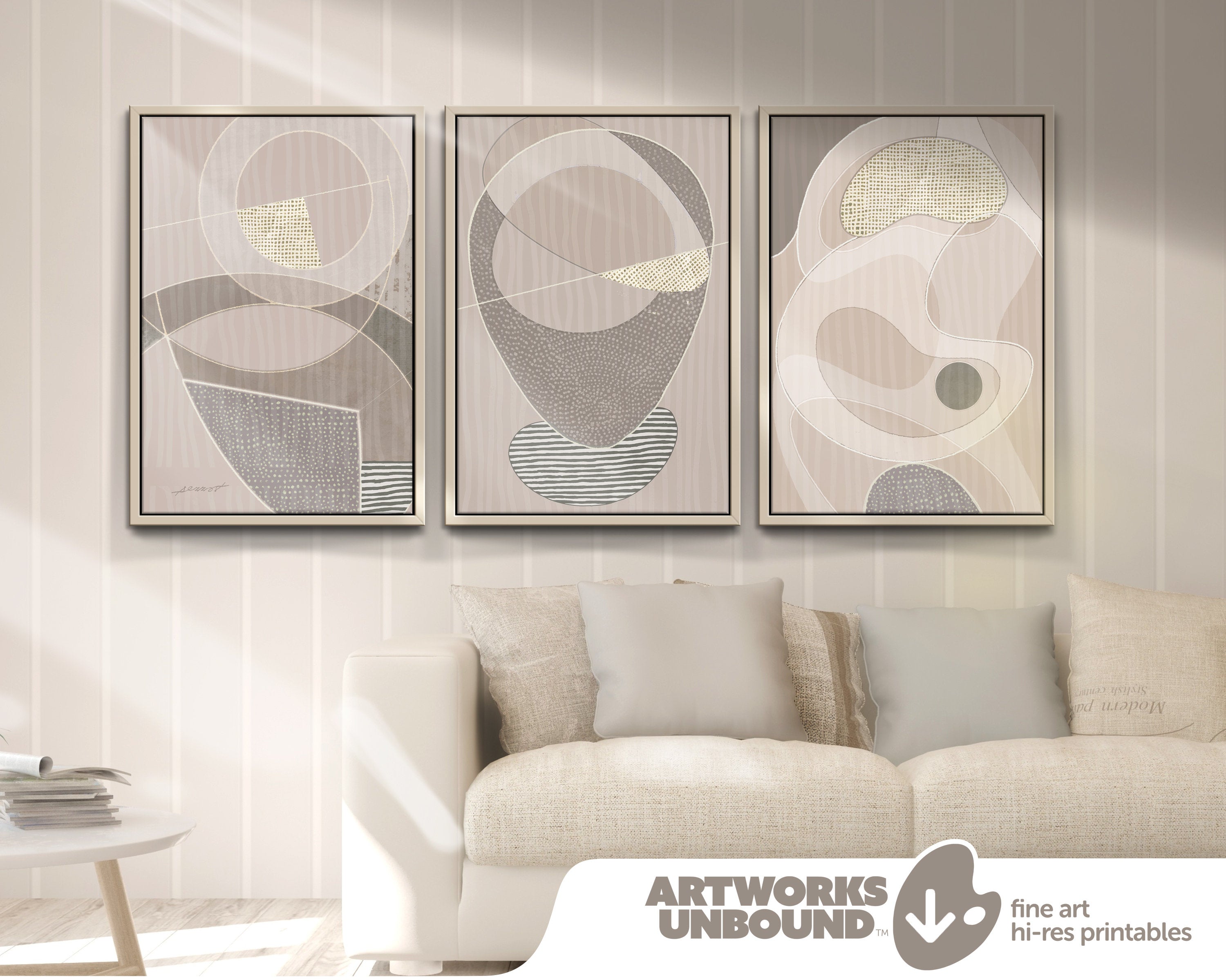 BoHo Decor Nº57 - Art Set of 3.