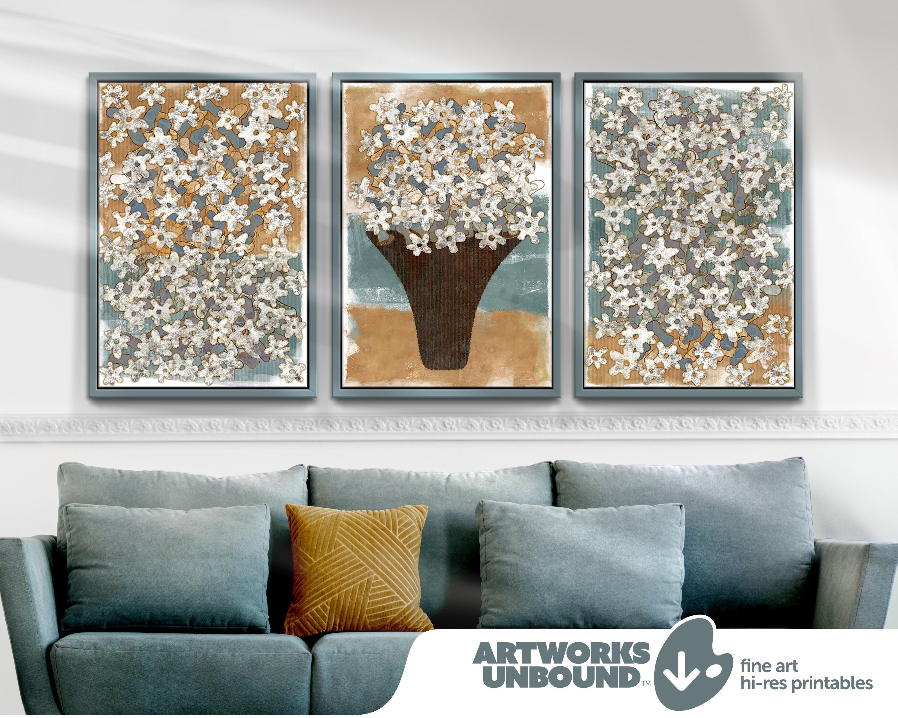 BoHo Decor Nº60 - Art Set of 3.